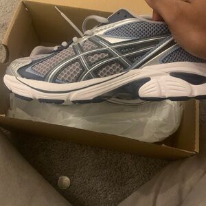 ASICS Men's Athletic Shoes - Navy and White